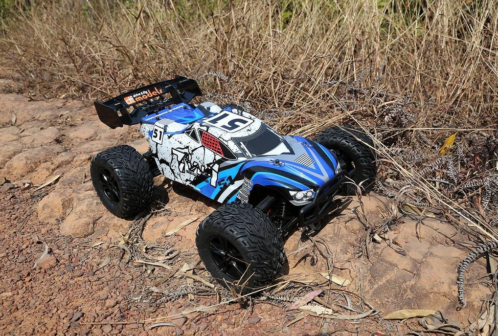 DF Models TW-1 Truggy 5.1 charbon XL RTR 1/10 - 40km/h - Breizh Modélisme.