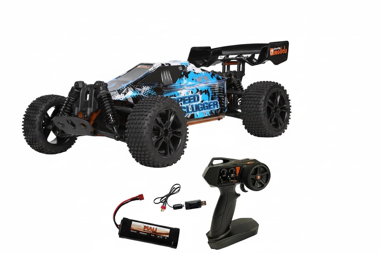 Monster truck BigStrike DF Models 1/10 RTR - 3197 - Breizh Modélisme.
