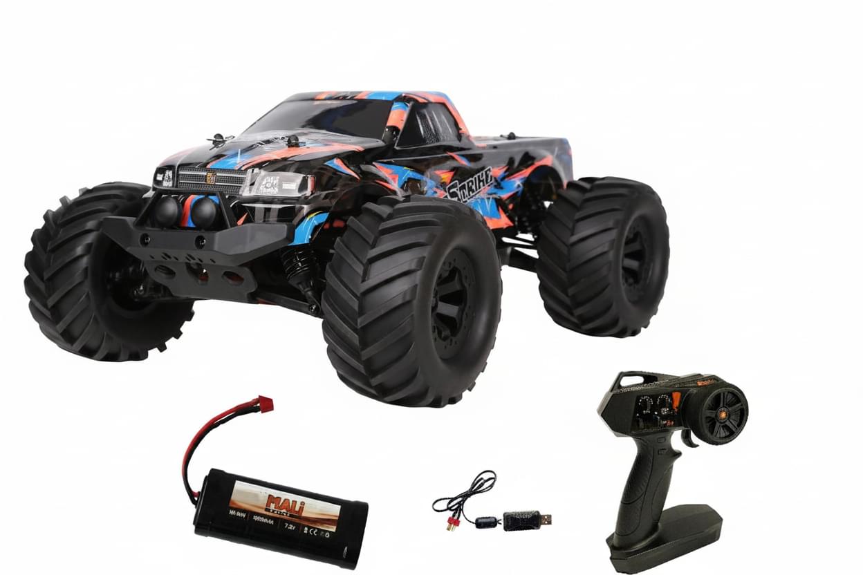 Monster truck BigStrike DF Models 1/10 RTR ados + 12 ans