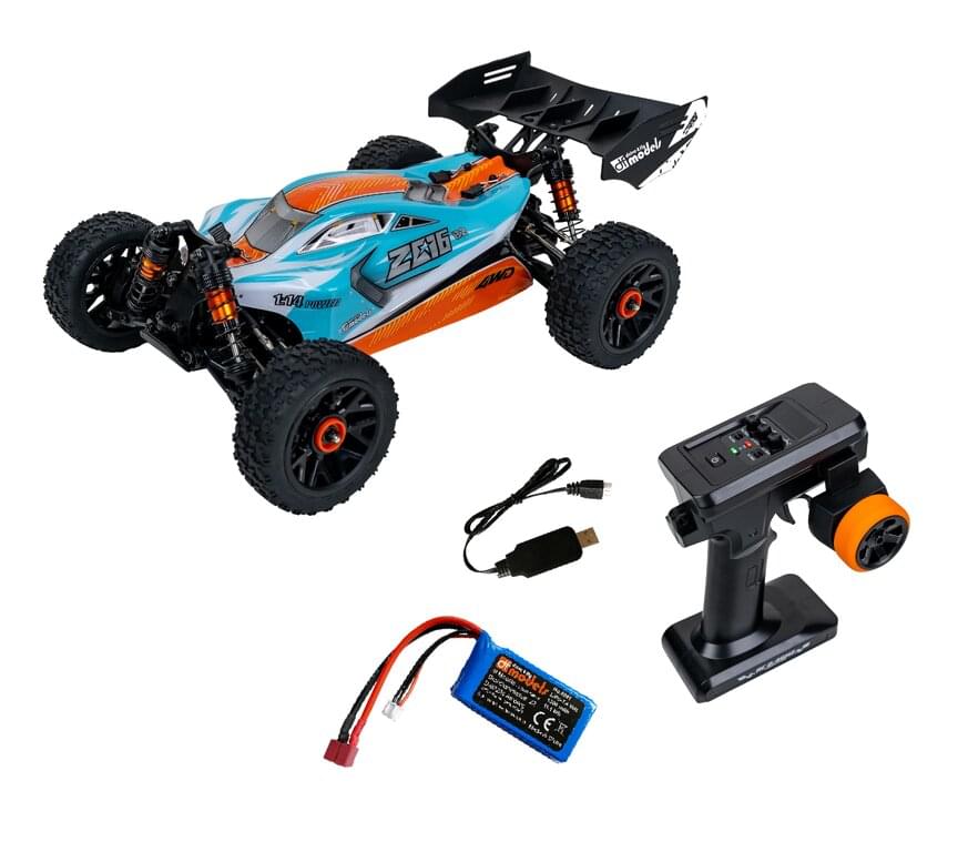 DF Models Buggy RC Z06 B2 RTR 1/14 - 60km/h 4WD - 3200