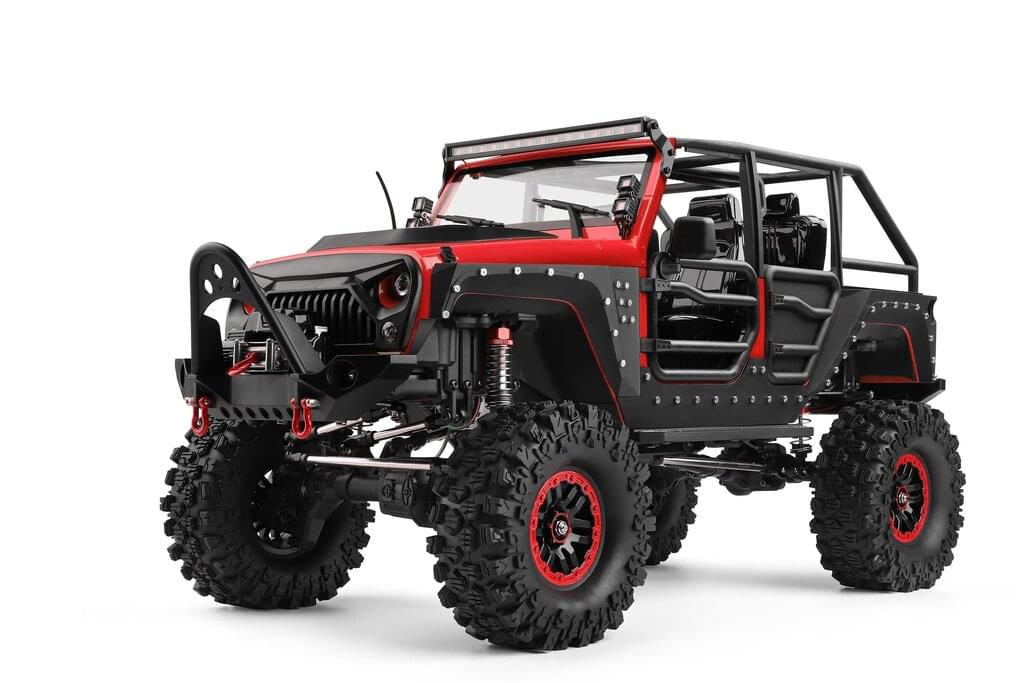 DF Models Crawler RC DF-04S PRO 1/10 Scale rouge – Brushless RTR 3225