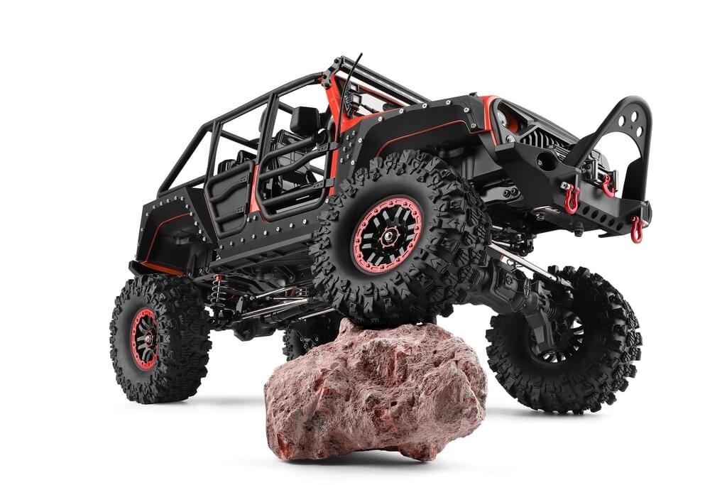 DF Models Crawler RC DF-04S PRO 1/10 Scale rouge – Brushless RTR 3225