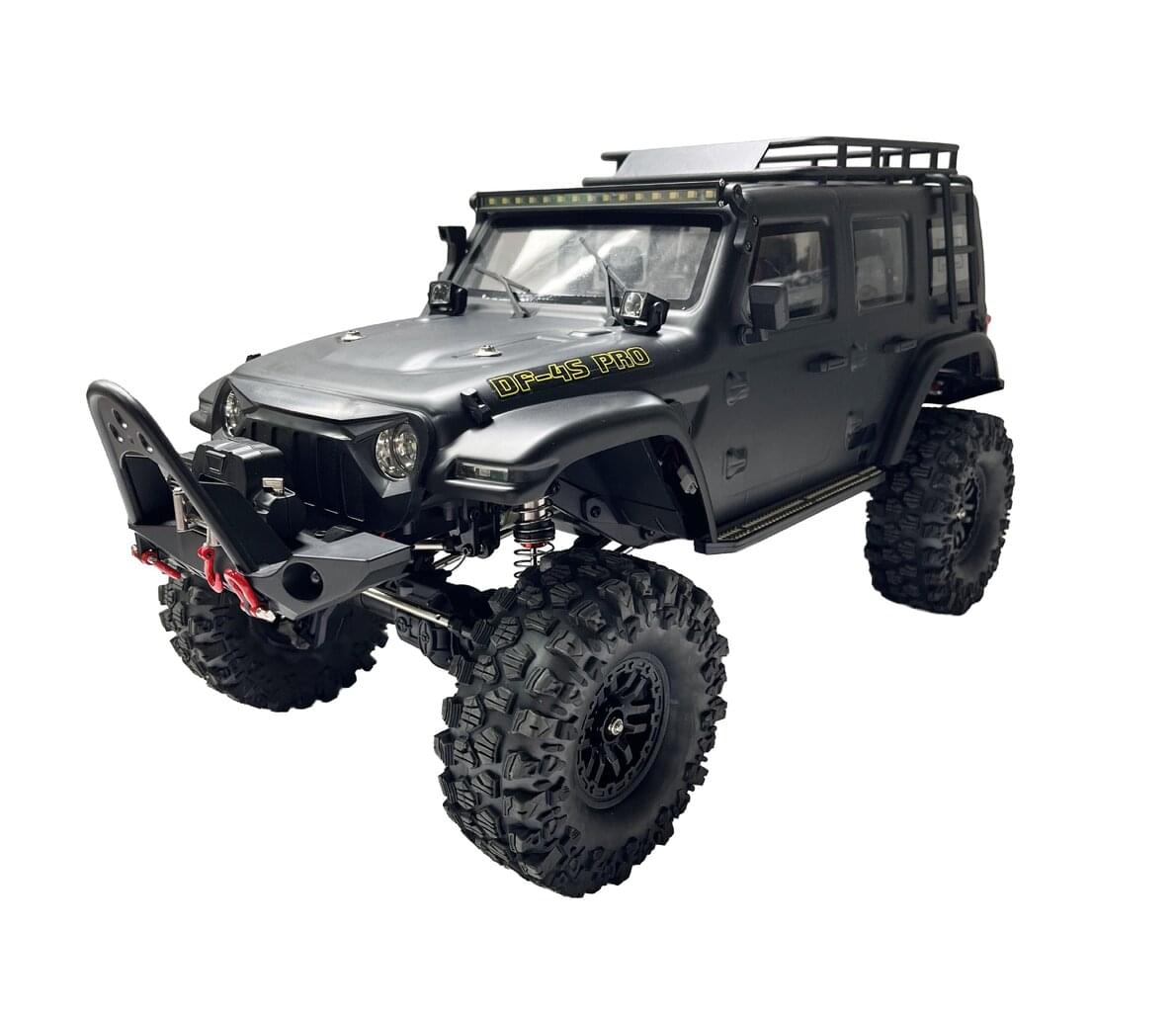 DF Models Crawler RC DF-04S PRO 1/10 Scale Noir mat – Brushless RTR 3226