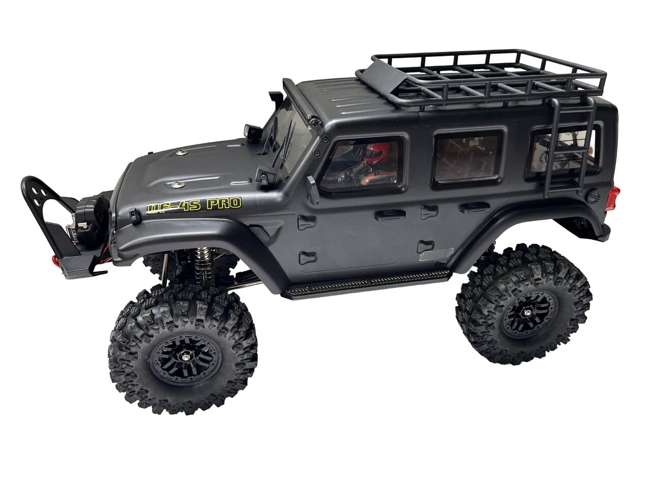 DF Models Crawler RC DF-04S PRO 1/10 Scale Noir mat – Brushless RTR 3226