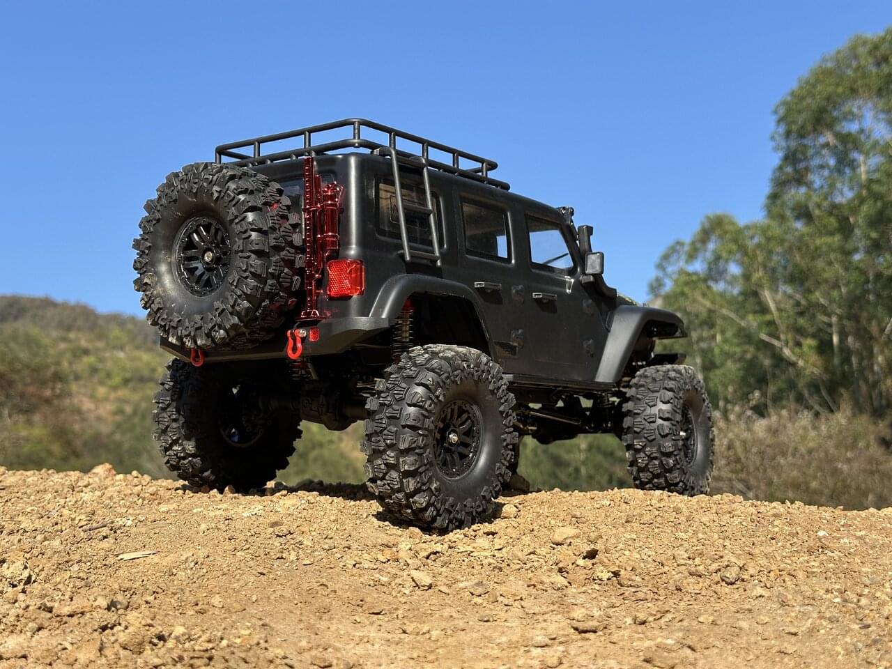 DF Models Crawler RC DF-04S PRO 1/10 Scale Noir mat – Brushless RTR 3226