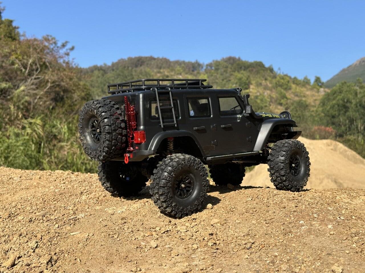 DF Models Crawler RC DF-04S PRO 1/10 Scale Noir mat – Brushless RTR 3226