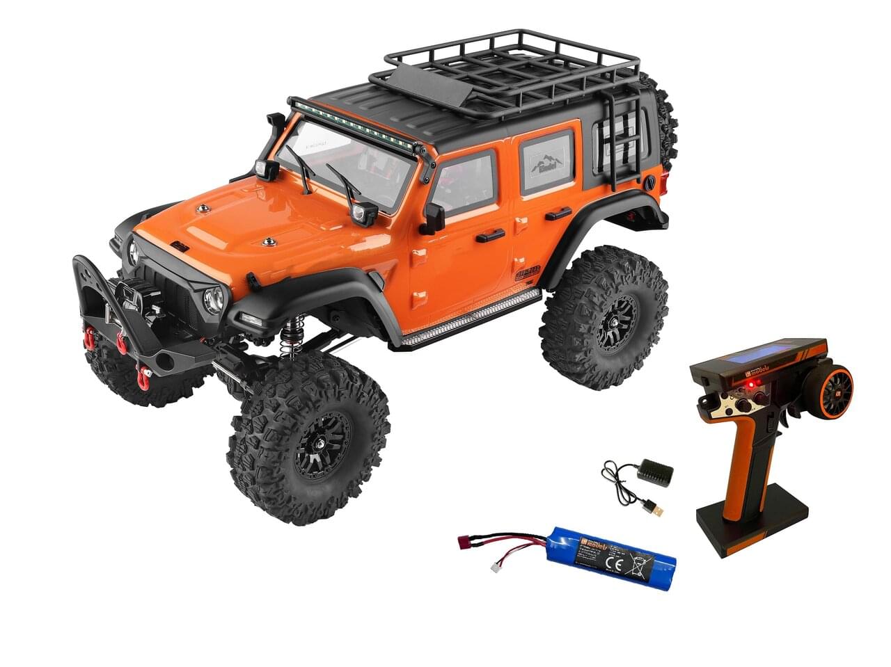 DF Models Crawler RC SDF-04S PRO 1/10 Scale rouge – Brushless RTR 3225 - Breizh Modélisme.