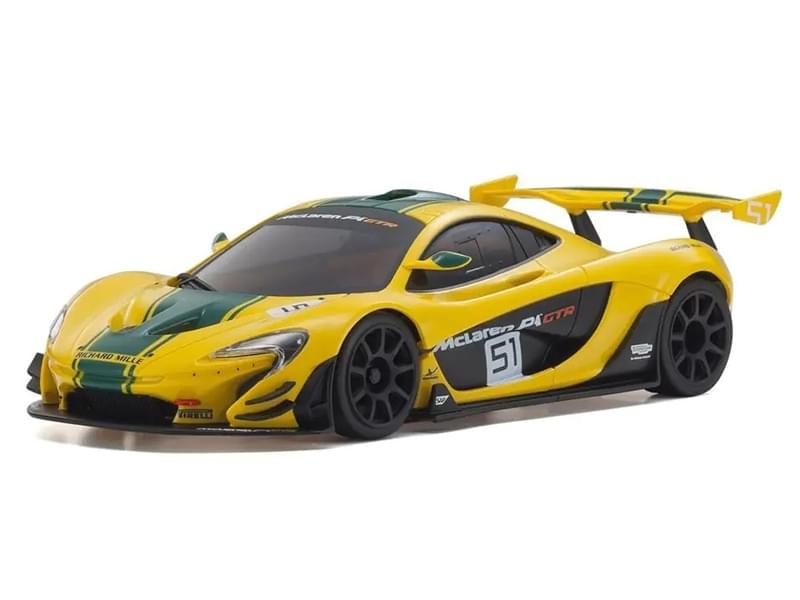 Kyosho Mini-Z MR04 RWD McLaren P1 GTR jaune (W-MM/KT531P)