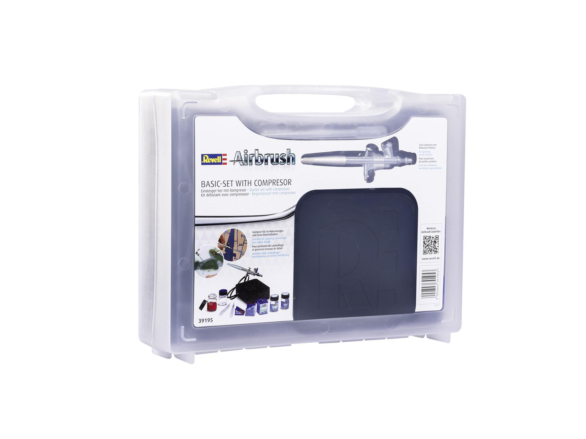 Airbrush Basic Set Kit complet aérographe Revell pour débutants 39195