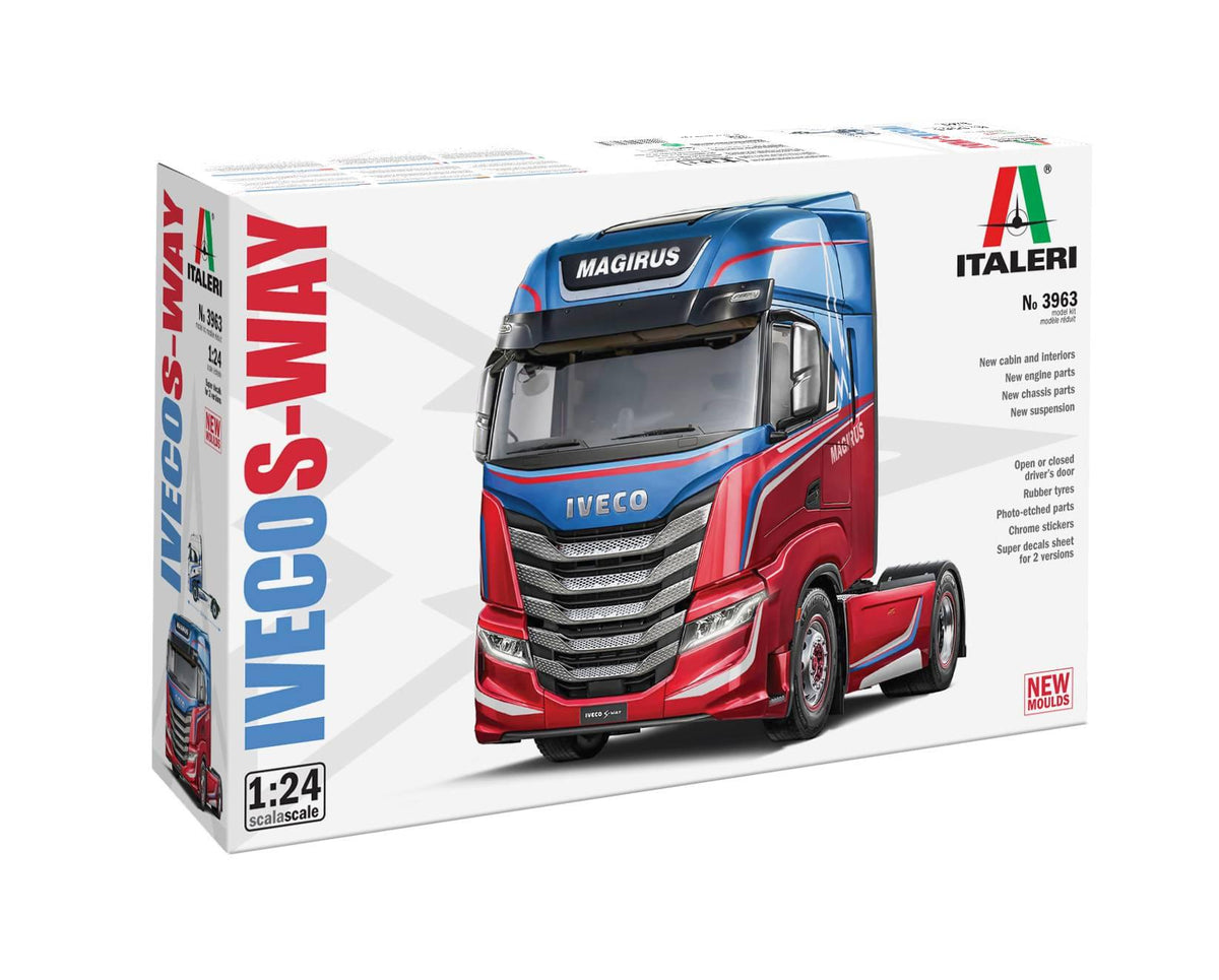 Maquette camion IVECO S-Way Abarth 1/24 - I3976 - Breizh Modélisme.