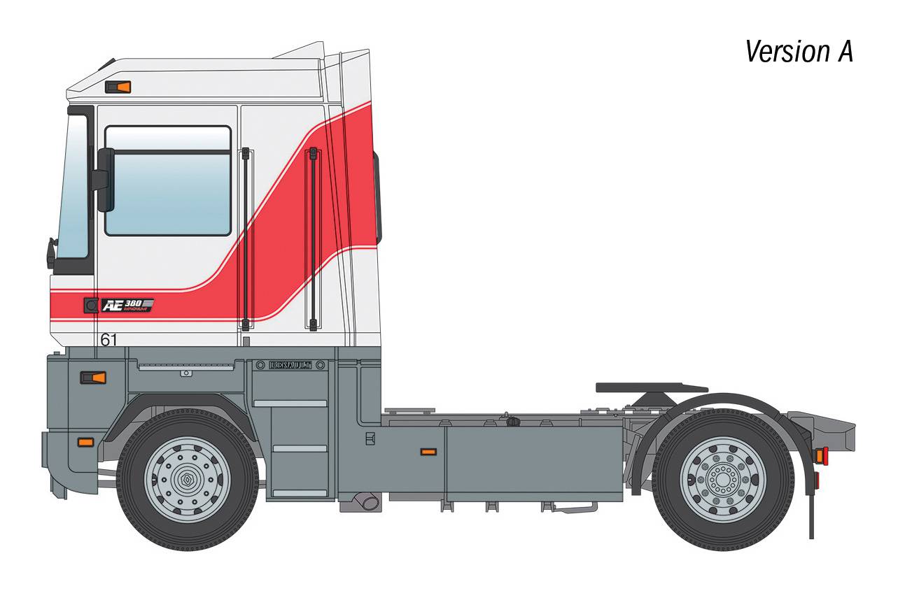 Maquette camion Renault AE500 Magnum - I3969