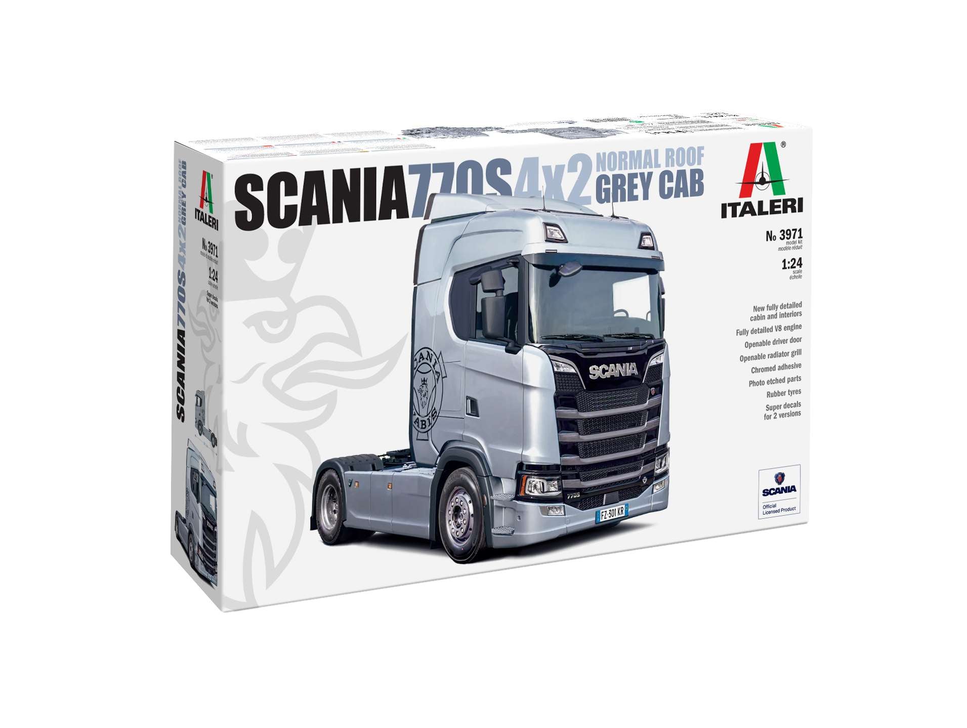 Maquette camion Scania 770S 4x2 «Grey Cab» - I3971