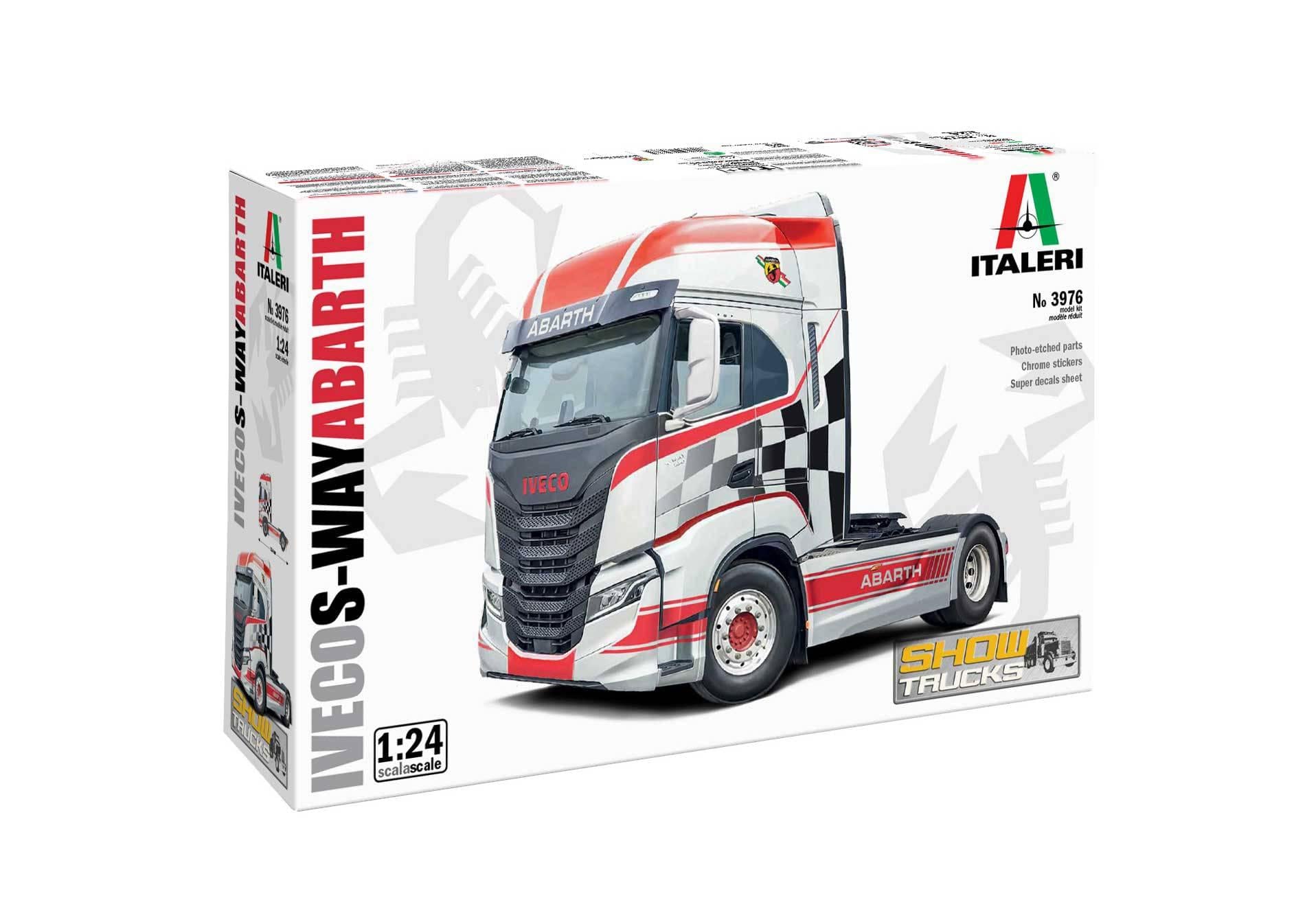 Maquette camion IVECO S-Way Abarth 1/24 - I3976
