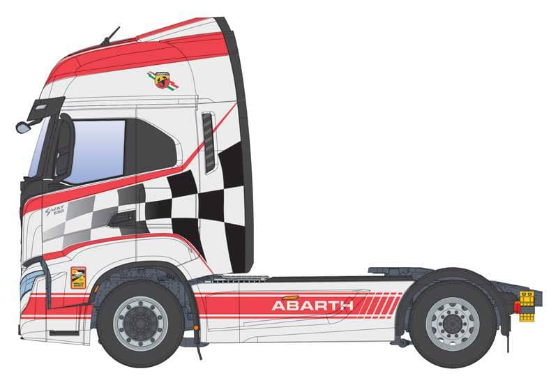 Maquette camion IVECO S-Way Abarth 1/24 - I3976
