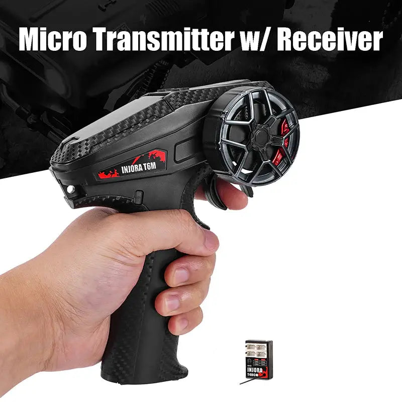 Radio + récepteur micro Injora T4DCM pour SCX30 1/30