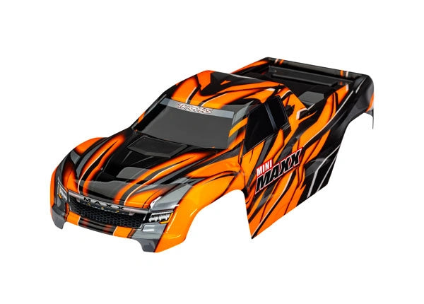 Carrosserie orange Mini Maxx - Traxxas 10711-ORNG - Breizh Modélisme.