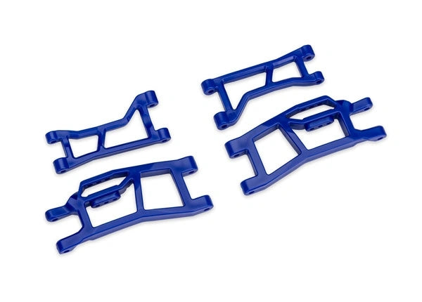 Bras de suspension avant bleu pour Mini XRT, Mini Maxx - Traxxas 10725-BLUE - Breizh Modélisme.