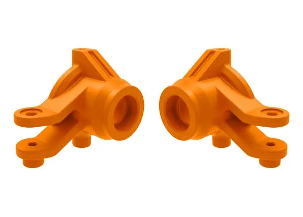 Blocs de direction orange (paire) Mini Maxx - Traxxas 10736-ORNG - Breizh Modélisme.