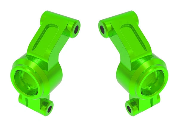 Porte-fusées en aluminium vert (paire) Mini Maxx/XRT - Traxxas 10751-GRN - Breizh Modélisme.