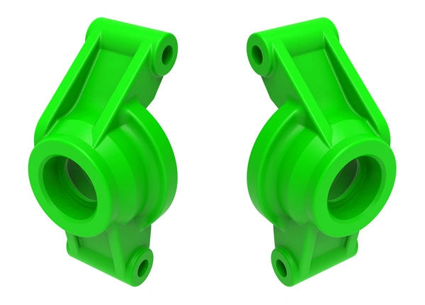 Porte-fusées d'essieu vert (paire) Mini Maxx - Traxxas 10752-GRN - Breizh Modélisme.