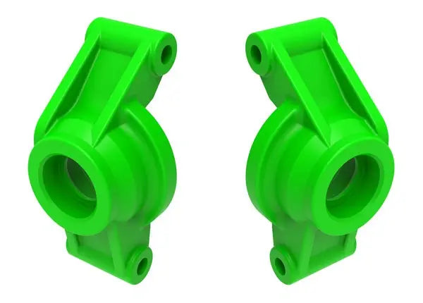 Porte-fusées d'essieu vert (paire) Mini Maxx - Traxxas 10752-GRN - Breizh Modélisme.