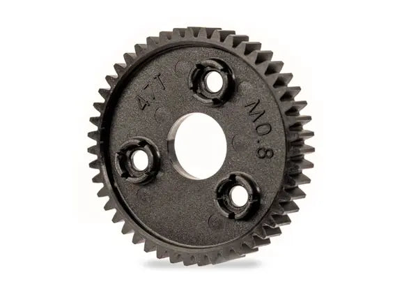 Pignon droit 47 dents M0,8 (pour embrayage à glissement) Mini Maxx - Traxxas 10759 - Breizh Modélisme.