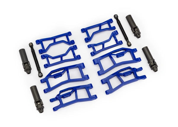 Kit de suspension WideMaxx Bleu pour Mini Maxx - Traxxas 10790-BLUE
