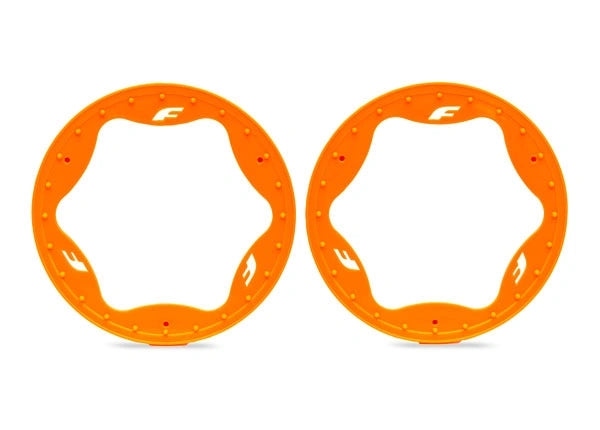 Anneaux Beadlock orange Pro Scale Sand Car Race 4,3" arrière (2) - Traxxas 10948-ORNG - Breizh Modélisme.