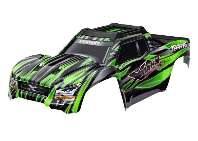 Carrosserie Traxxas X-Maxx Ultimate vert - Traxxas 7868