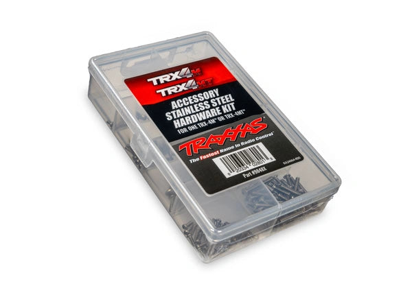 Kit Visserie Complet Acier Inoxydable TRX-4M/MT - Traxxas 9848X - Breizh Modélisme.