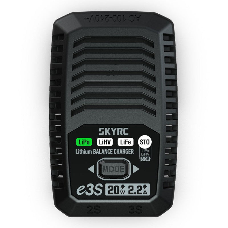 Chargeur secteur 220V Lipo, Li-ion 20W (2-3S)