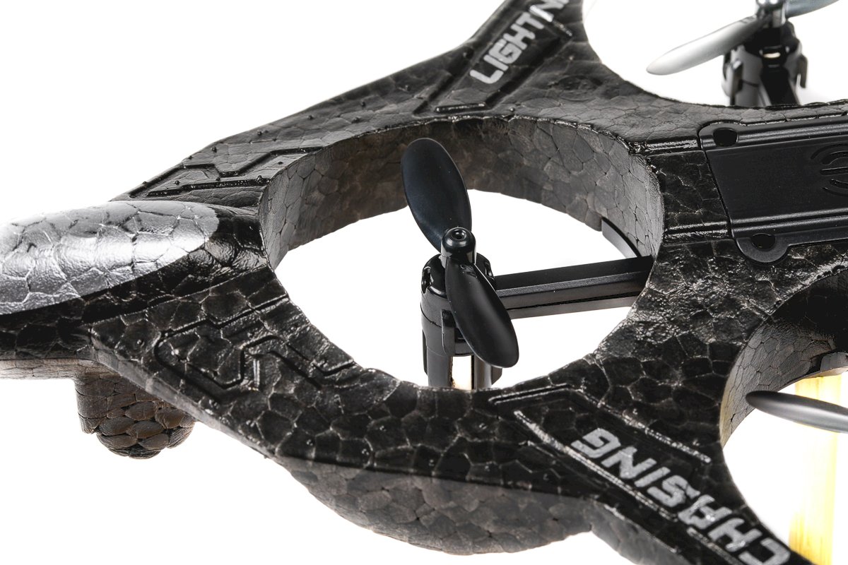 Drone F16 Jet 2,4 GHz avec fuselage en mousse et éclairage