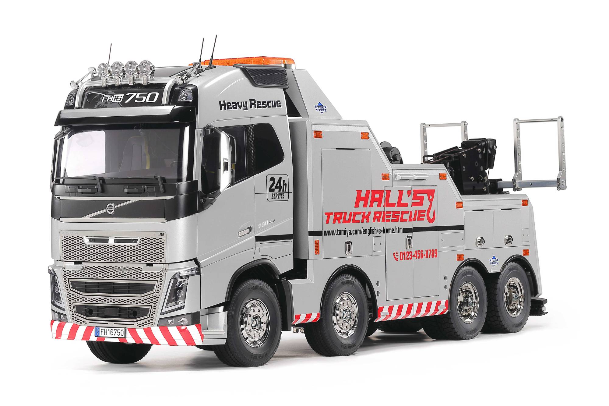 Tamiya Volvo FH16 Globetrotter 750 8x4 - 47528