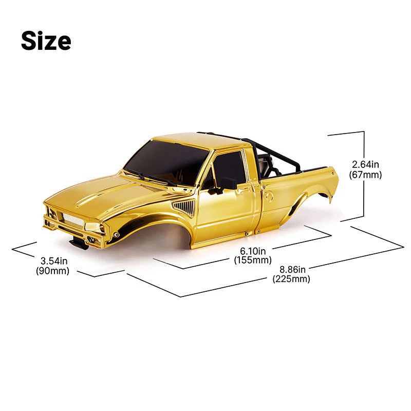 Carrosserie IR60 Or édition limitée pour 1/18 TRX4M - IR60-GD