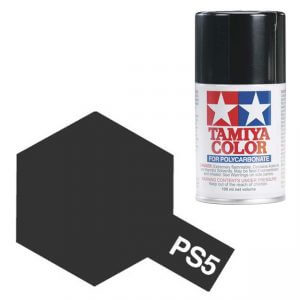Peinture Lexan PS05 Noir - Tamiya 86005