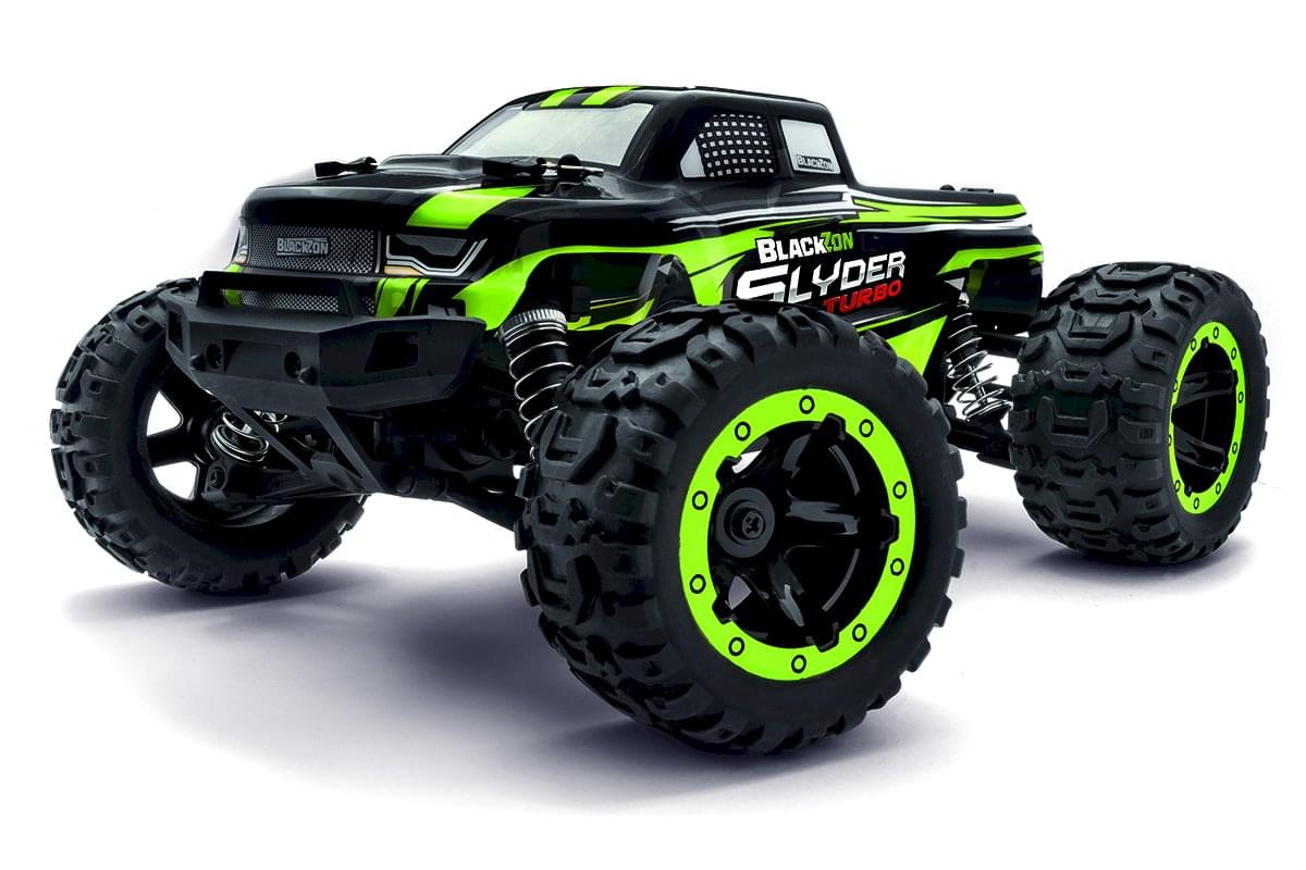 Monster Slyder MT Turbo 40km/h lipo 2S Brushless 4WD RTR 540208 verte