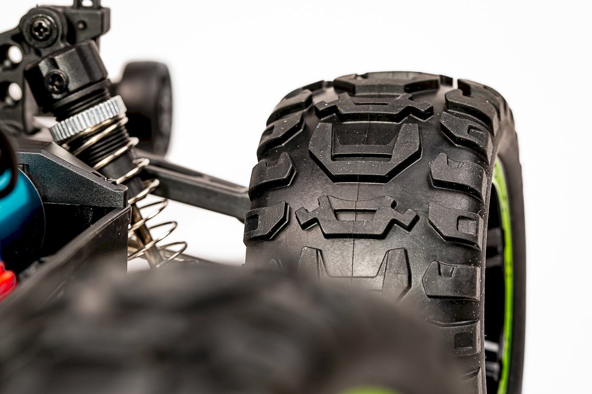 Monster Slyder MT Turbo Hyper rapide 2S Brushless 4WD RTR 540208 verte