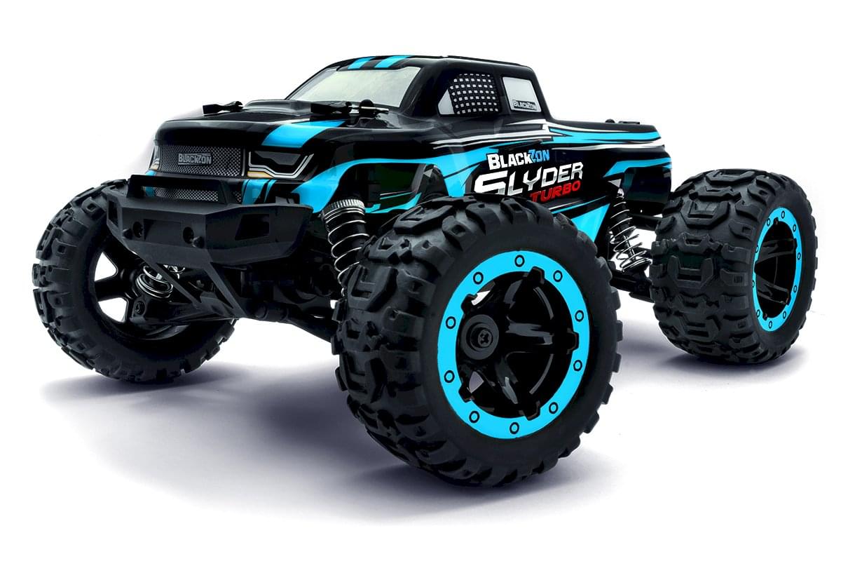 Monster Slyder MT Turbo 40km/h lipo 2S Brushless 4WD RTR 540209 bleu
