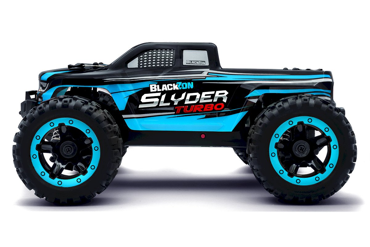 Monster Slyder MT Turbo Hyper rapide 2S Brushless 4WD RTR 540209 bleu
