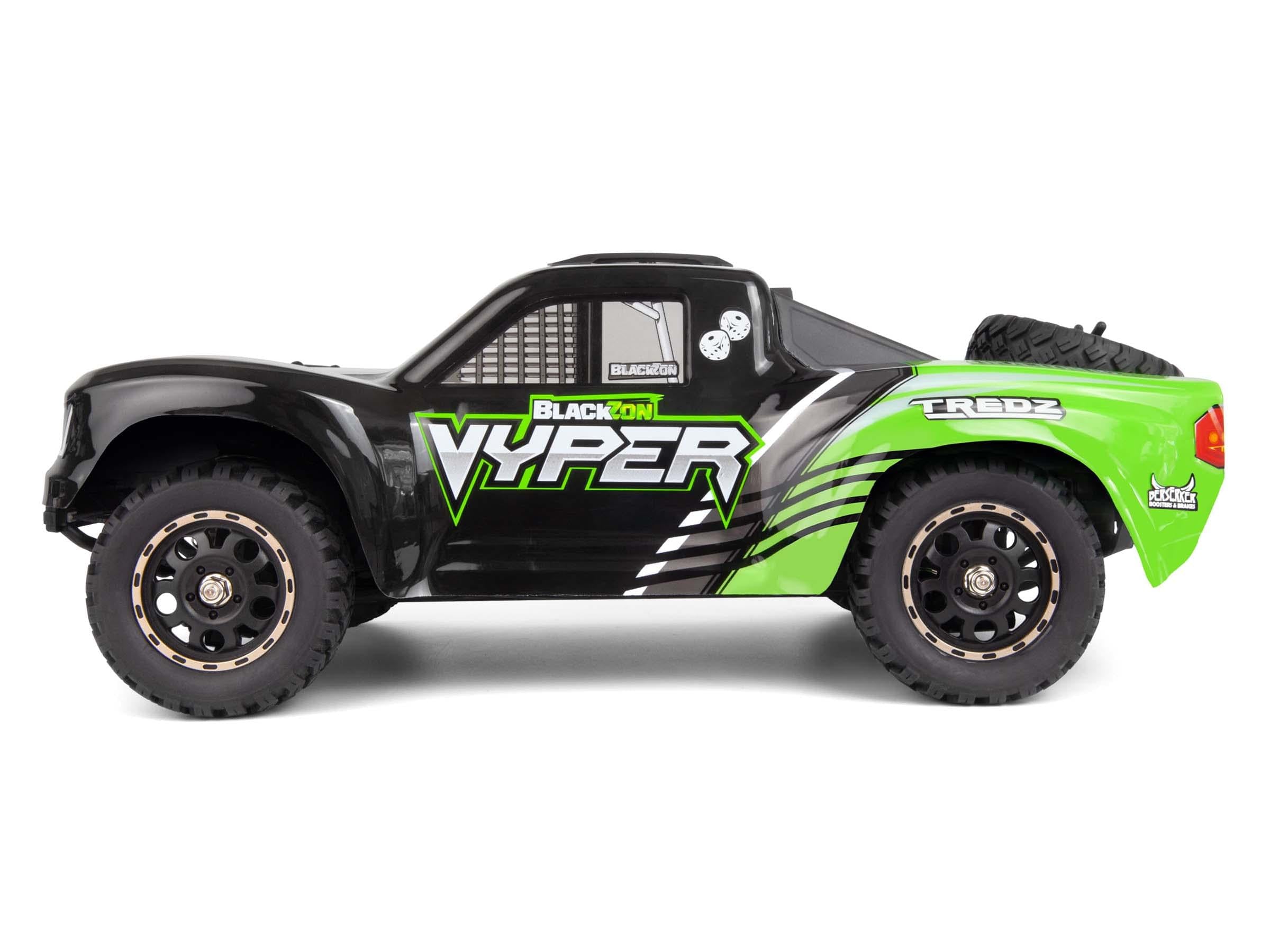 Blackzon Vyper 1/16 SC 30km/h 4WD RTR verte