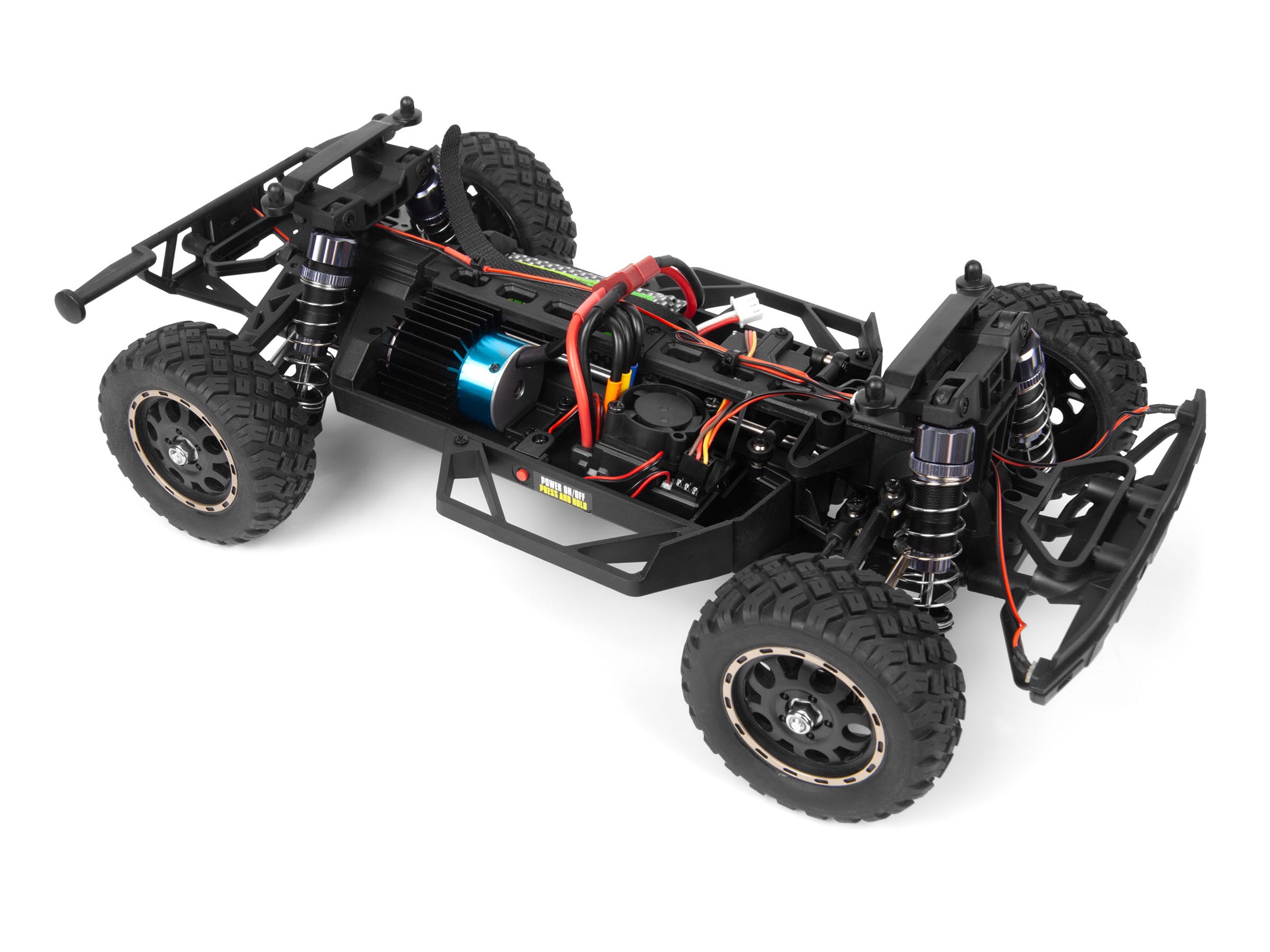 Backzon Vyper 1/16 brushless 45km/h lipo 2S SC Turbo 4WD RTR rouge