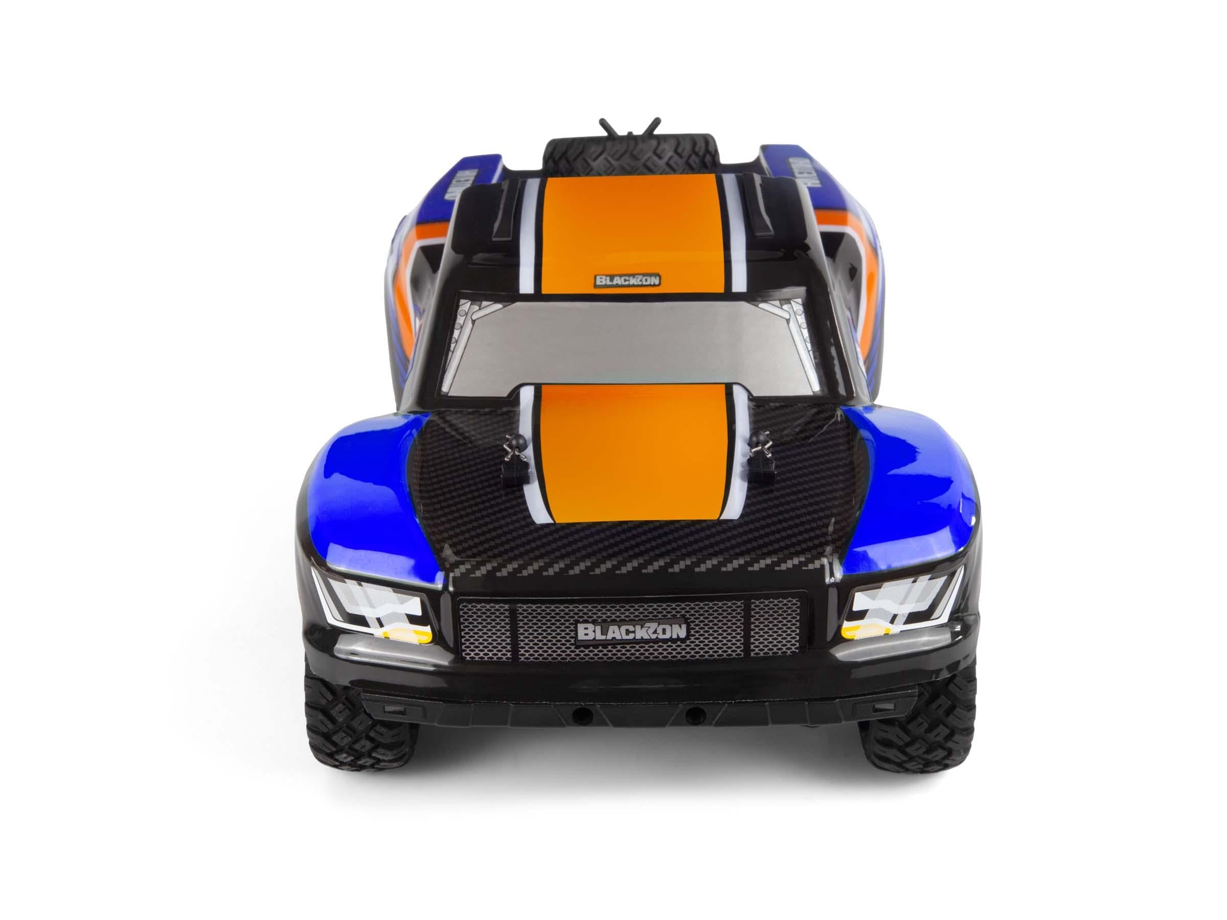 Blackzon Vyper 1/16 brushless 45km/h lipo 2S SC Turbo 4WD RTR bleu