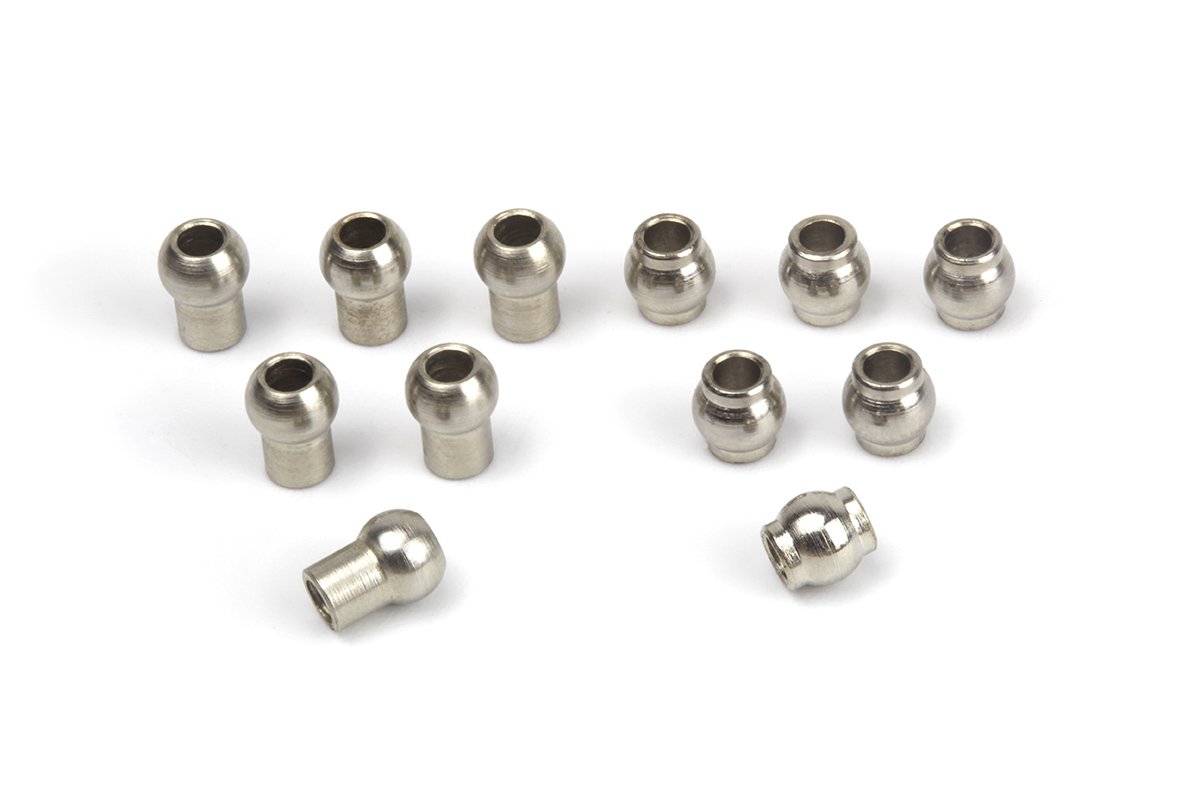 Billes métalliques Blackzon 3,8 mm (12 pièces) - 540447