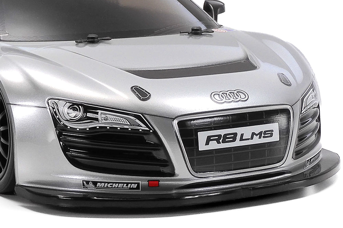 Tamiya Audi R8 LMS 2008 TT02 - 47517 (Carrosserie pré-peinte)