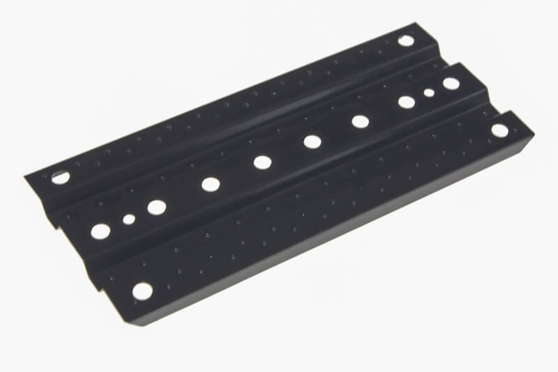 Plaque de désensablement 140x60mm noire - Accessoires pour crawler 1/10
