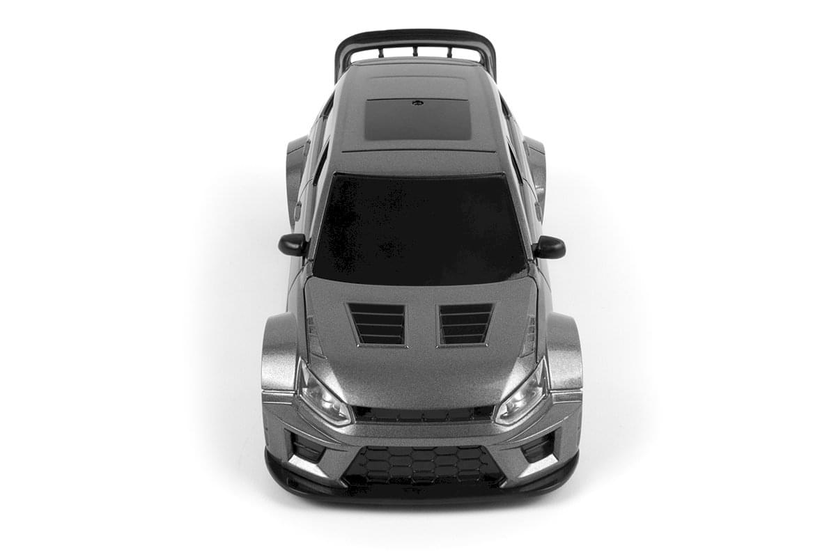 Voiture drift Blackzon Myte Racer gris 1/43 - 548101 - Breizh Modélisme.
