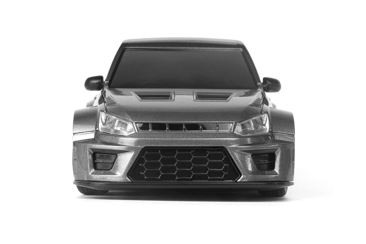 Voiture drift Blackzon Myte Racer gris 1/43 - 548101 - Breizh Modélisme.