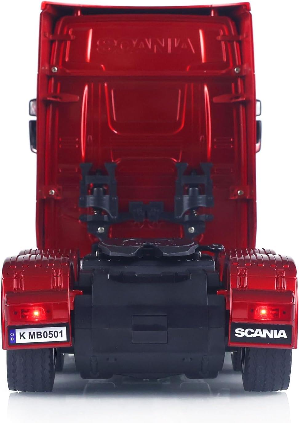Camion Huina Scania 770S RC Truck RTR rouge 1501