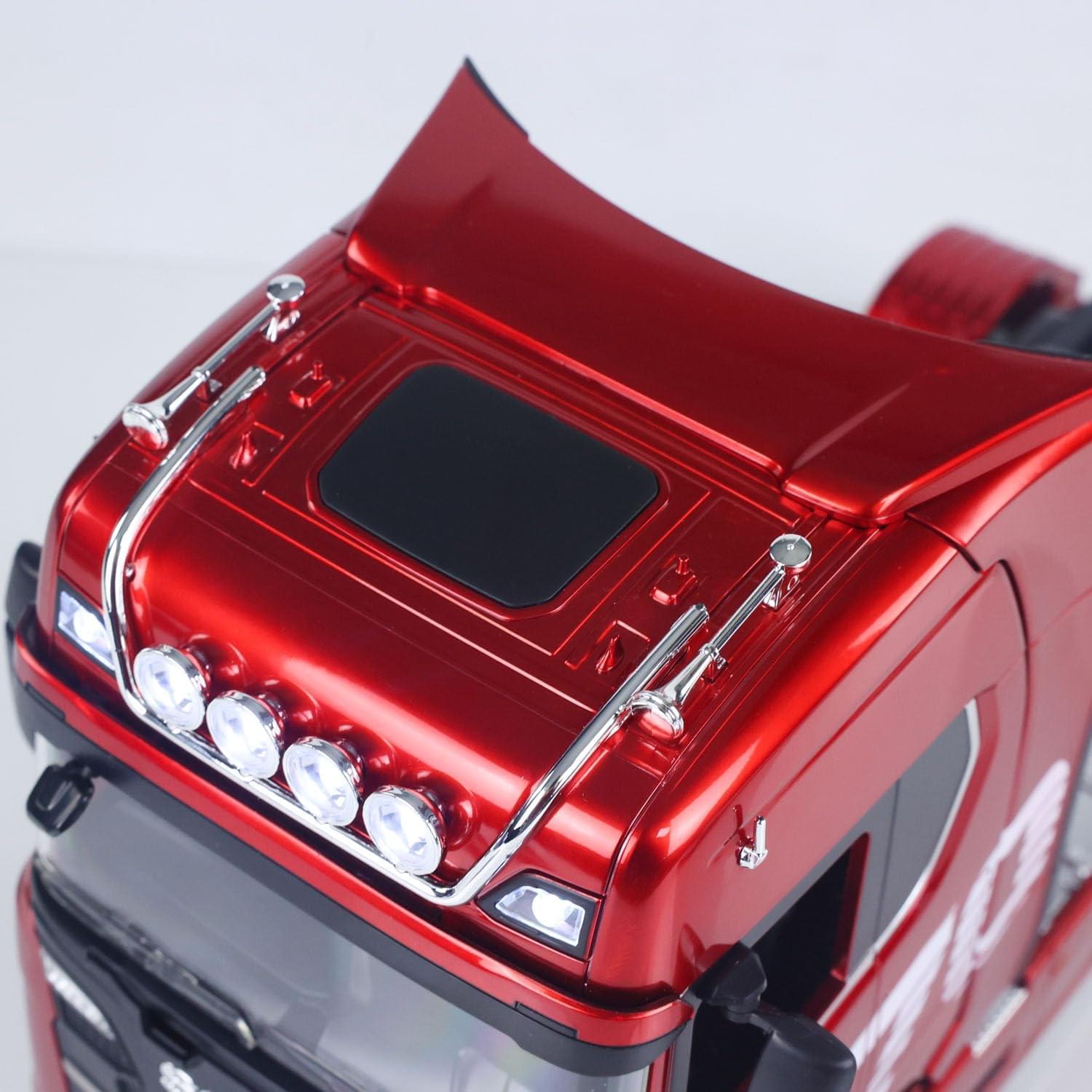 Camion Huina Scania 770S RC Truck RTR rouge 1501