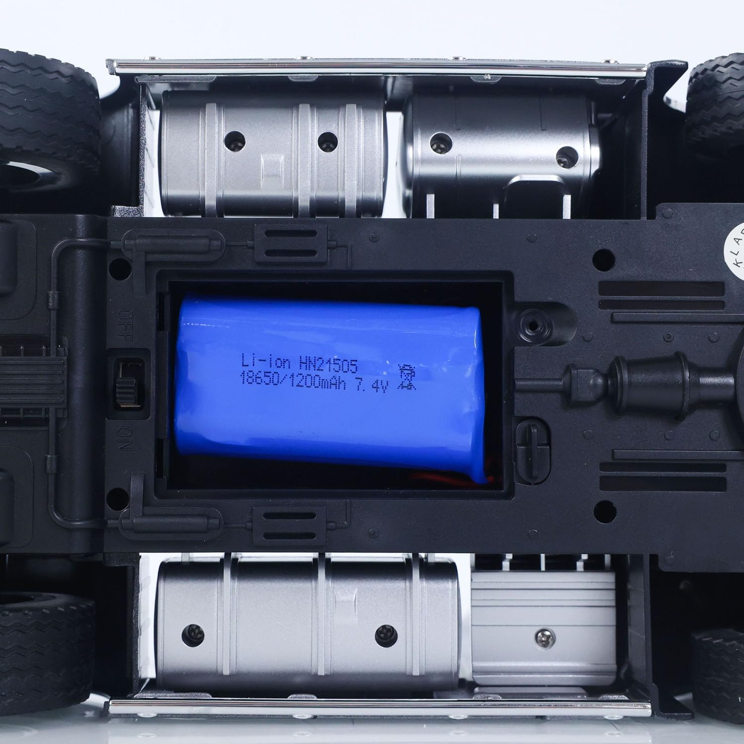 Camion Huina Scania 770S RC Truck RTR gris